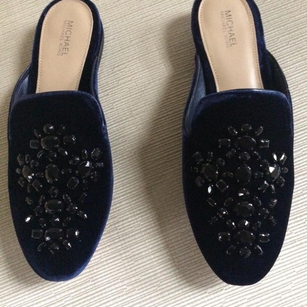 Michael kors Edie slide velvet